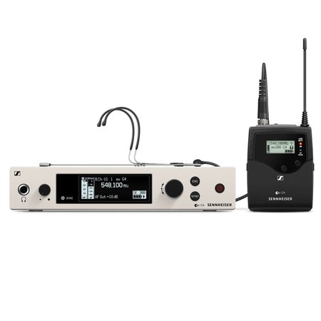 SENNHEISER ELECTRONIC COMMUNICATIONS Wireless Headmic Set. Includes (1) Sk 300 G4-Rc Bodypack Transmitter,  508422